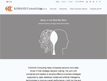 Tablet Screenshot of komand.ca